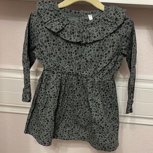 Rylee and Cru ruffled collar dress 18-24 mo NWT